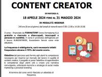 Corso gratuito Content Creator