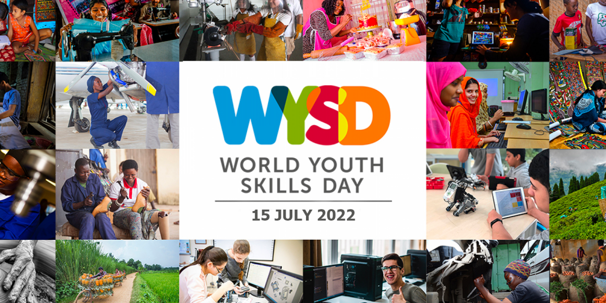 15 Luglio 2022 : "World Youth Skills Day" - Giornata Mondiale delle Competenze Giovanili