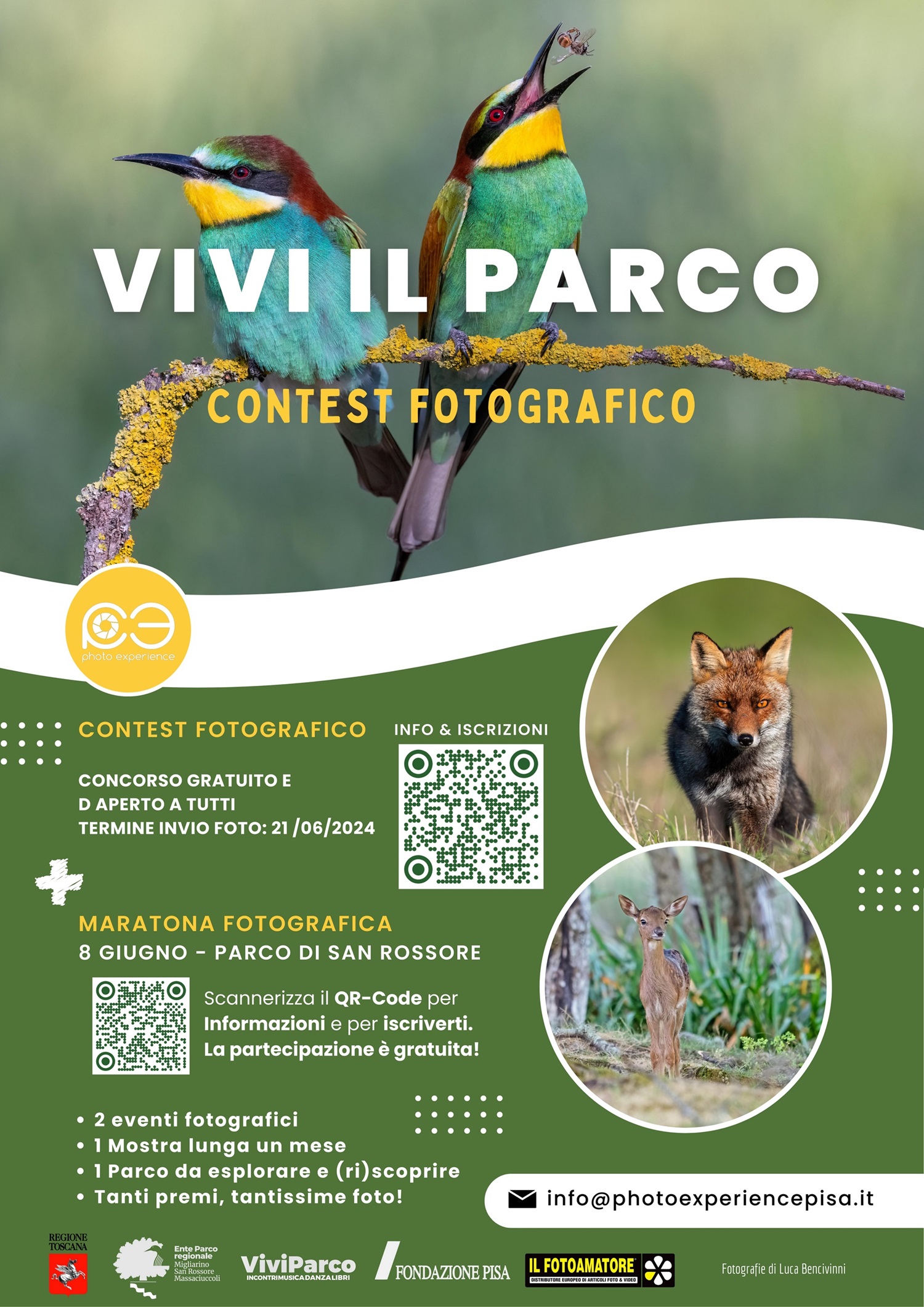 Fotografa il Parco: concorso, maratona e mostra a San Rossore