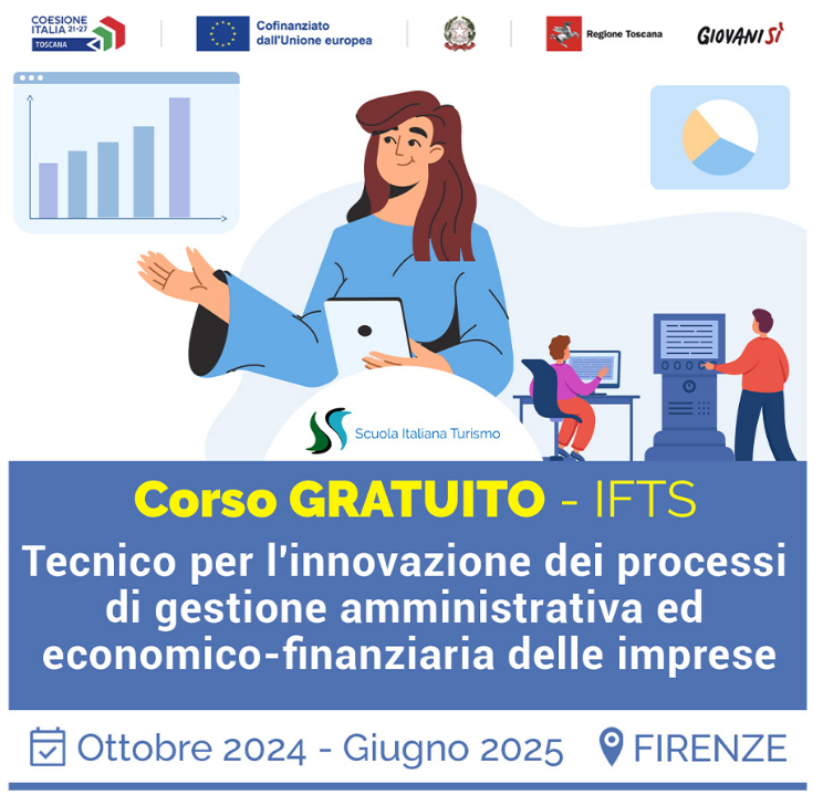 IFTS “TECNICO SUPERIORE PER L’’INNOVAZIONE DEI PROCESSI DI GESTIONE AMMINISTRATIVA ED ECONOMICO-FINANZIARIA DELLE IMPRESE”  