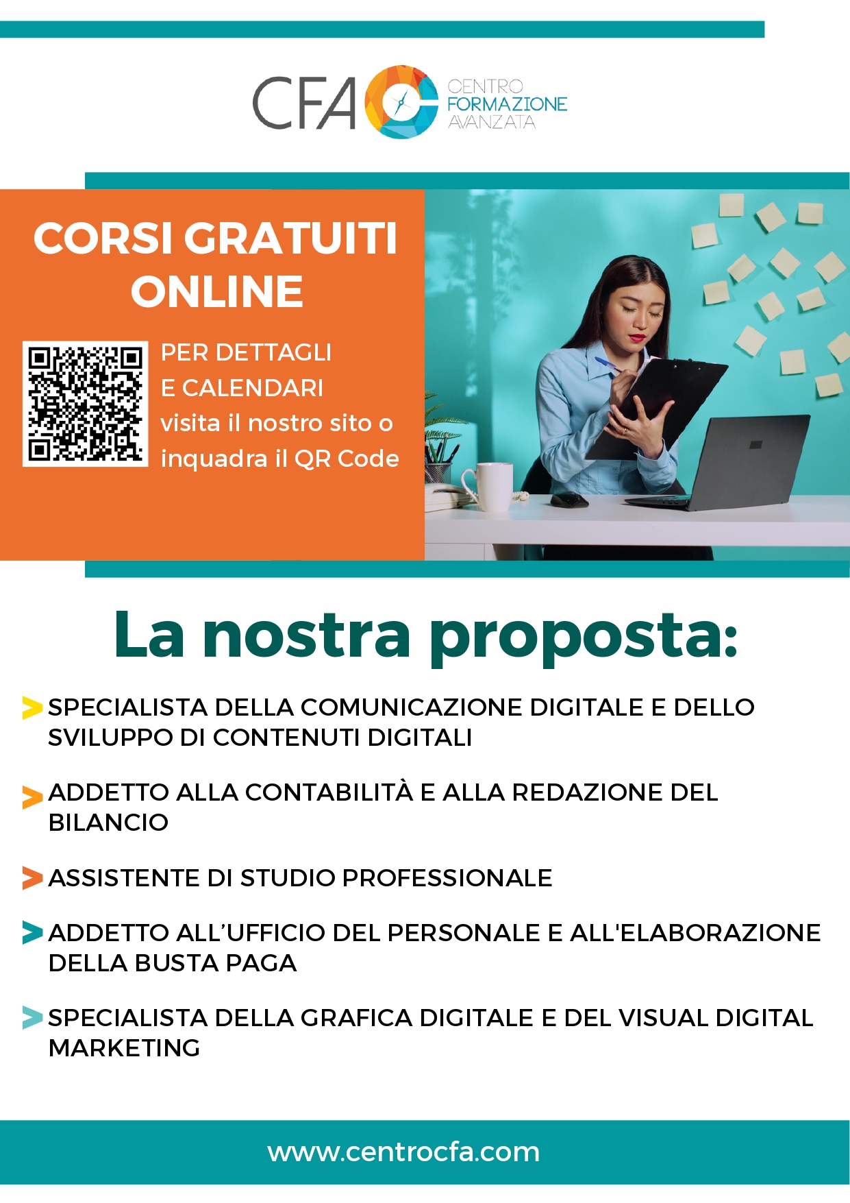 CFA-Corsi Gratuiti per Disoccupati