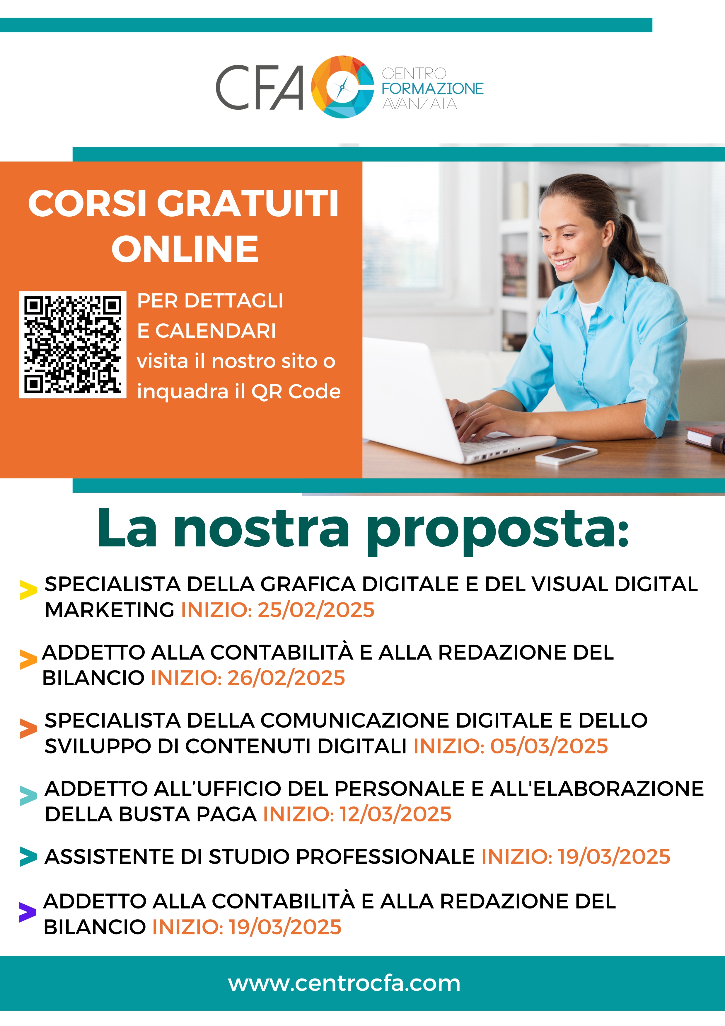CFA - Corsi Gratuiti per Disoccupati