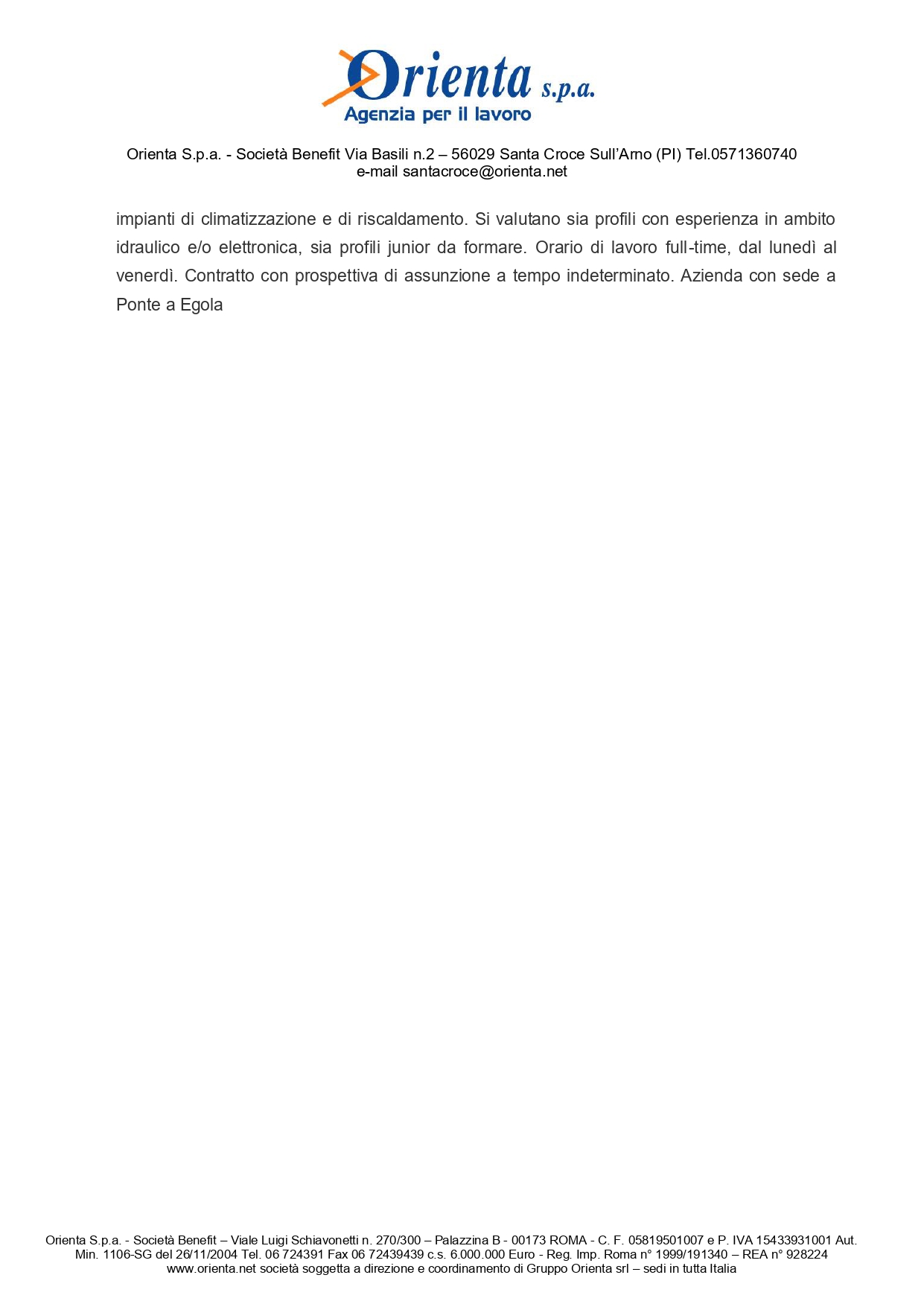 Annunci lavoro Orienta (pag.2)