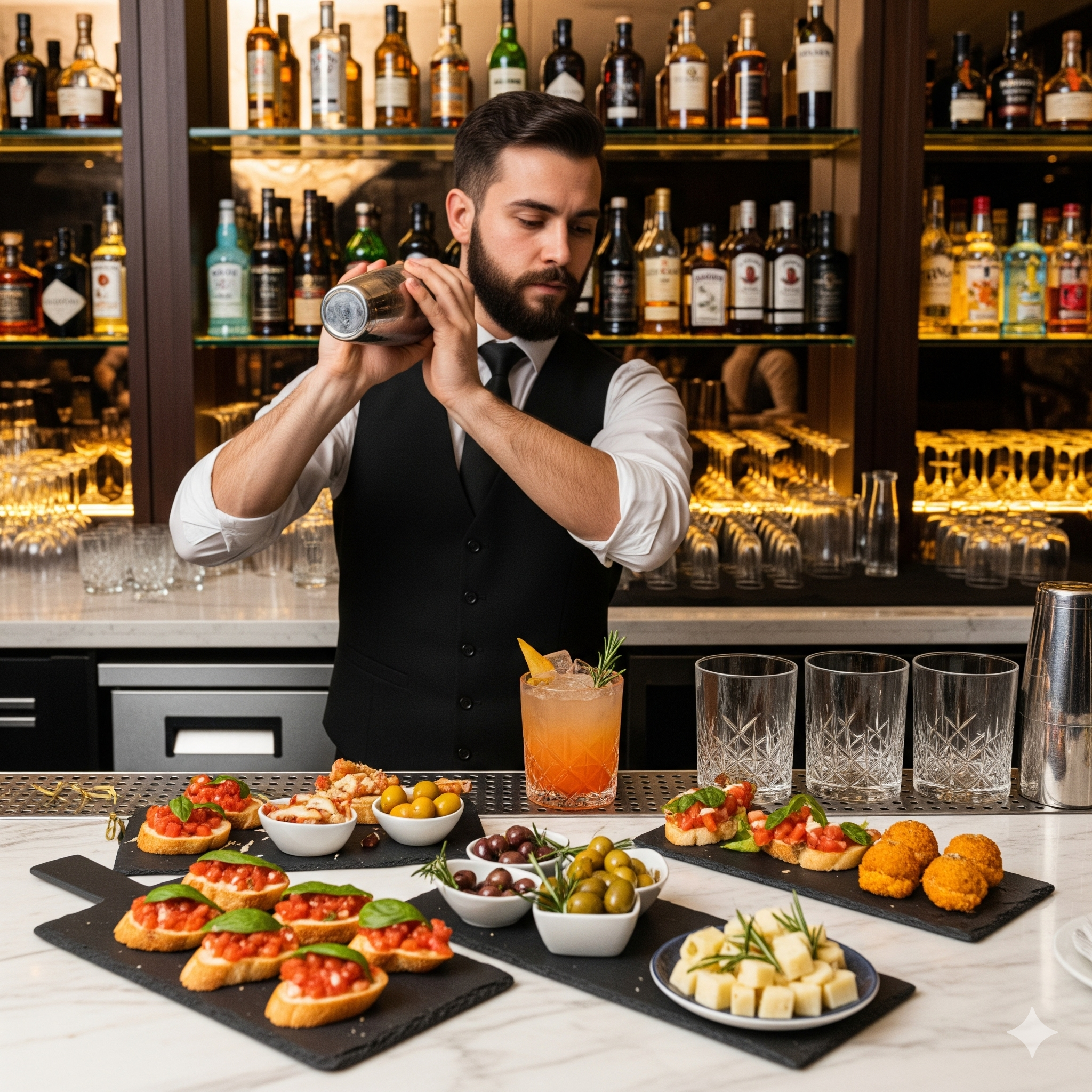 Addetto all'approvvigionamento della cucina, conservazione e  trattamento delle materie prime e alla preparazione e  distribuzione di pietanze e bevande. (F.P. n. 412)