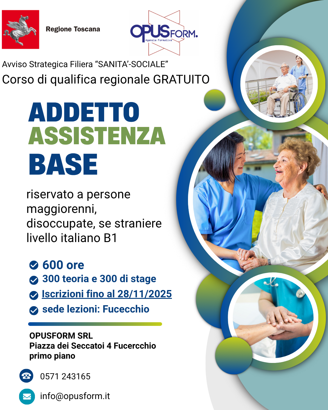 Corso ADB gratuito per disoccupati