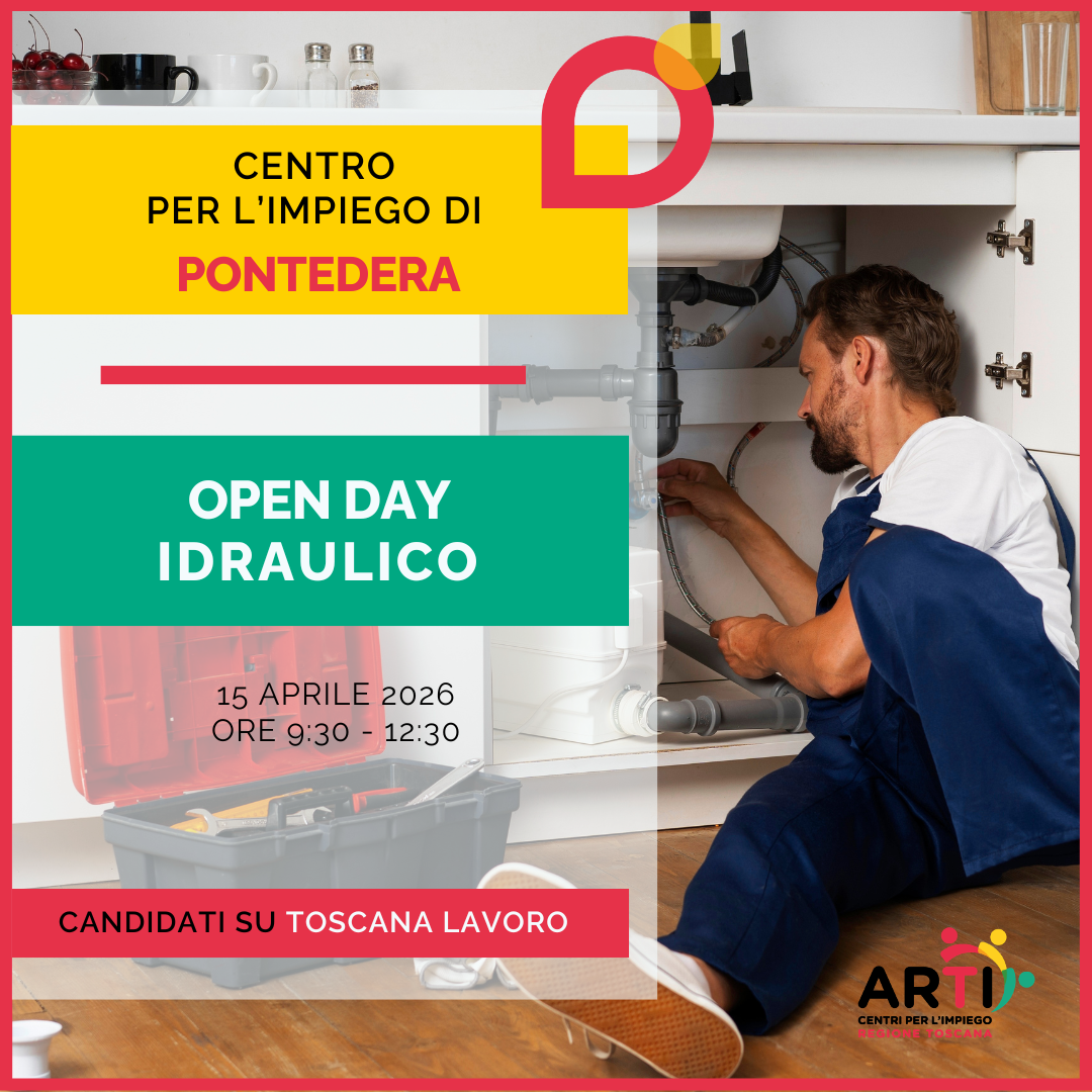OPEN DAY E RECRUITMENT DAY IDRAULICO 15 APRILE