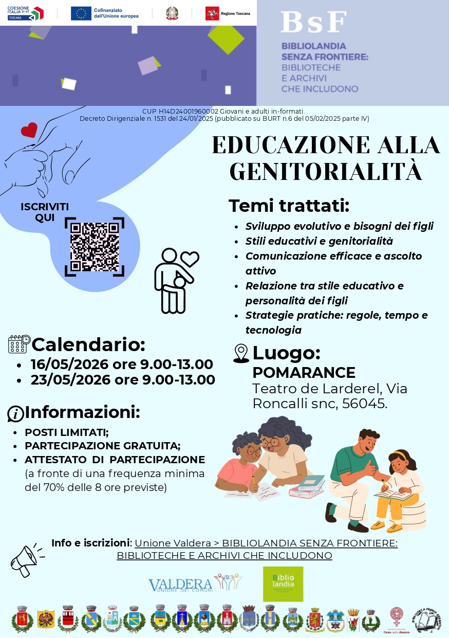 Educazione alla Genitorialità - Pomarance