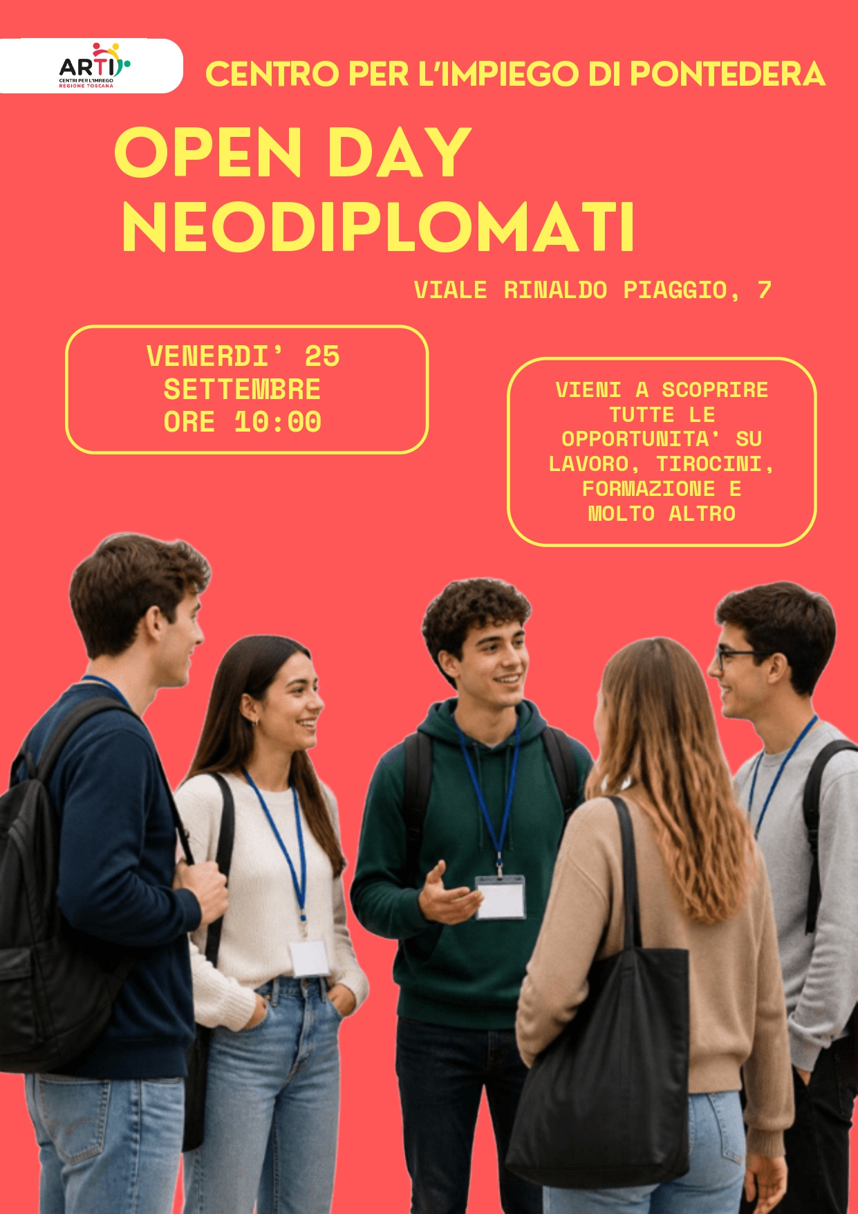 Open Day per Neodiplomati al CPI