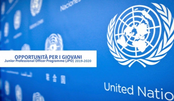 JPO - Programma ONU Cooperazione allo sviluppo per giovani esperti – Scadenza 10 Dicembre