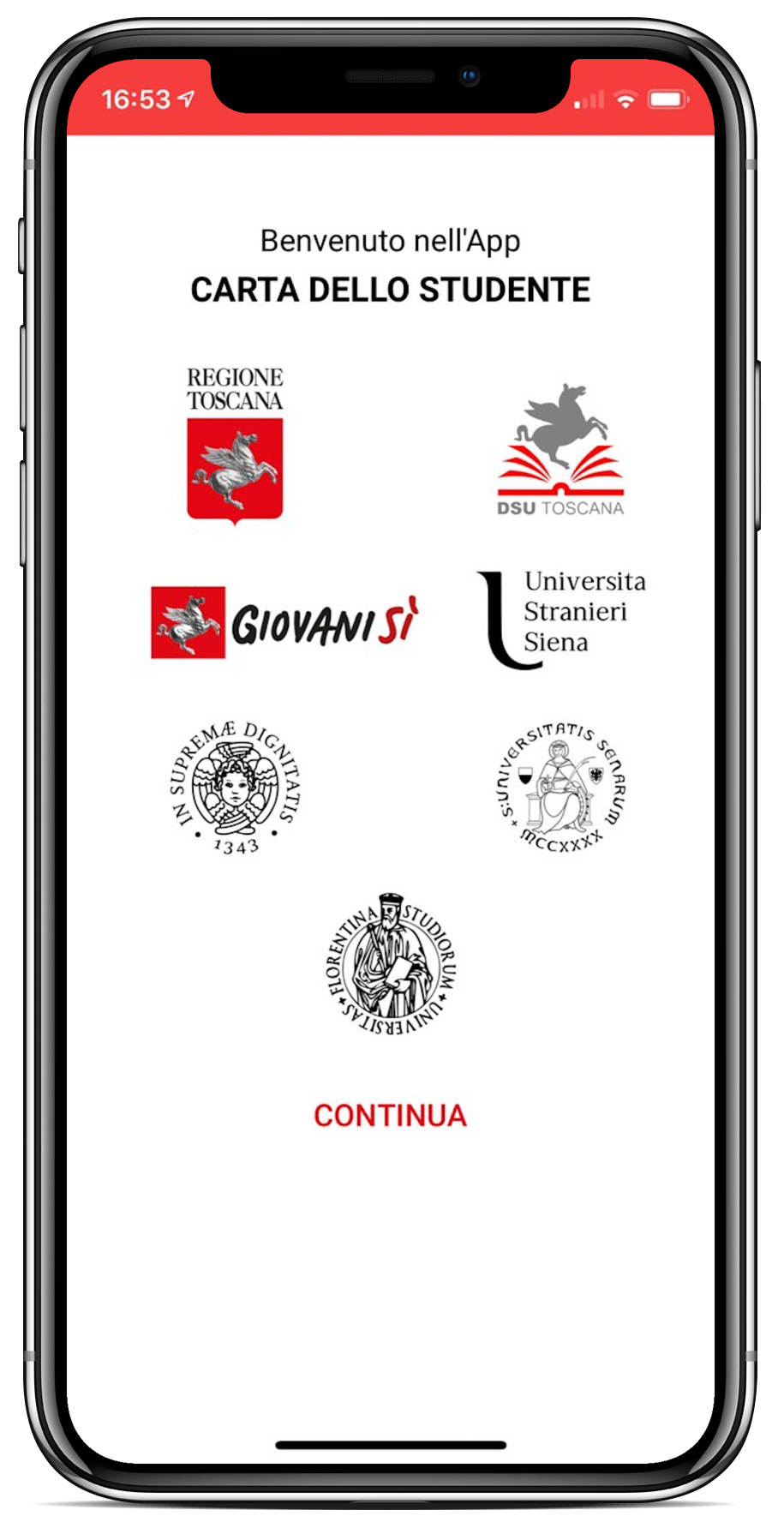 Con la App dello studente, sullo smartphone tutta l'offerta culturale in Toscana
