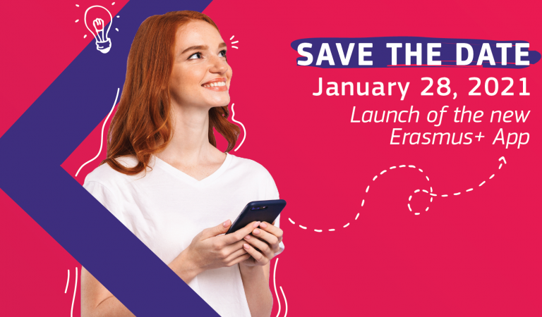 Lancio Nuova App Erasmus + dal 28 gennaio 2021