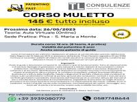  CORSO CARRELLI SEMOVENTI (MULETTO) in promozione per privati, disoccupati, inoccupati, inattivi e studenti che si terrà a S.MARIA A MONTE - PISA sc 24 maggio.