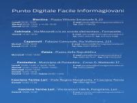 Recapiti Punti Digitali Facili - Informagiovani