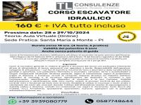 Corso Escavatore Idraulico 