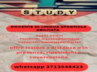 Docente di lingua spagnola abilitata 