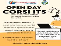 Open Day per scoprire i CORSI ITS