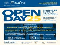 Open Day  2025 Cdl triennale e Magistrale 