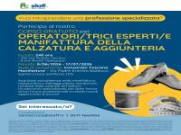  Operatori/trici Esperti/e Manifattura della Calzatura e Aggiunteria: