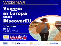  "Viaggia in Europa con DiscoverEU”