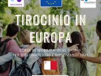 Tirocini ERASMUS+ a Malta per diplomati